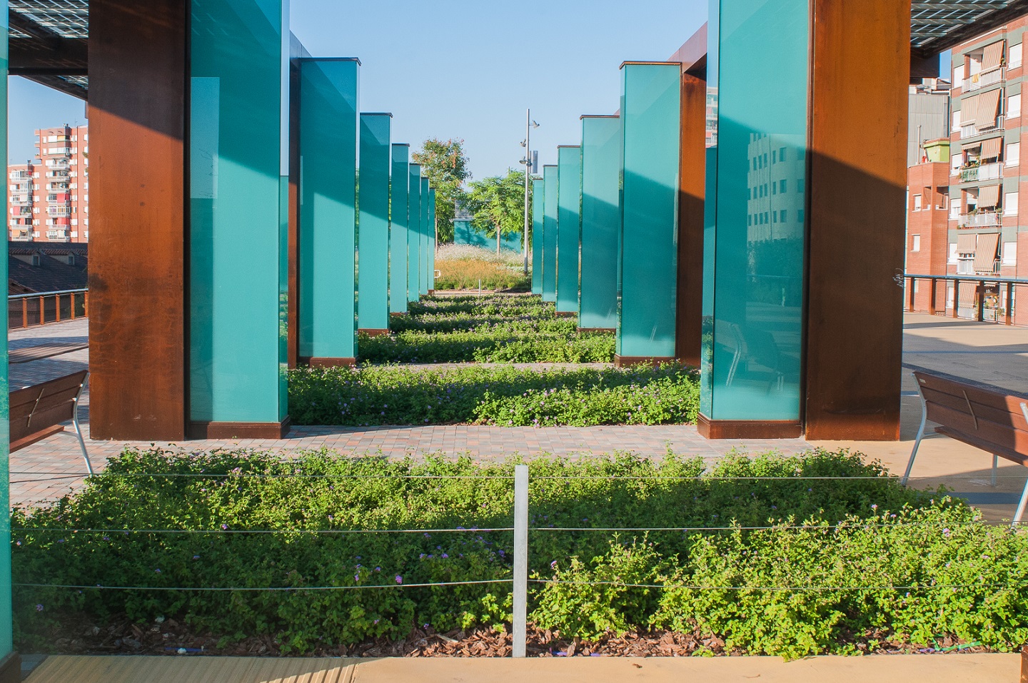 Construcció i conservació de jardins i parcs